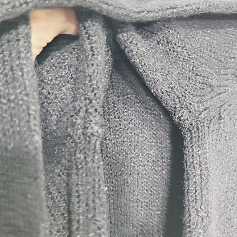 Penmans Black Knit Pullover Sweater Top V-Neckline Vintage Preppy Womens M - Picture 6 of 10
